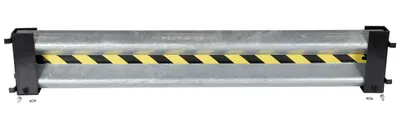 Vestil GR-H2R-DI-6-HDG highway guard rail system shown from an alternate angle