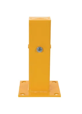 Vestil GR-H2R-DI-TP18-YL highway guard rail system shown from an alternate angle