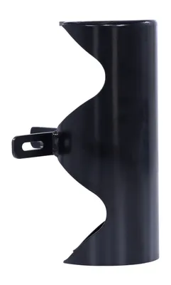 Vestil GR-H2R-S90C-CAP-BK highway guard rail system shown from an alternate angle
