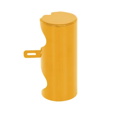 Vestil Steel 90 Degree Corner Cap For GR-H2R Models Yellow