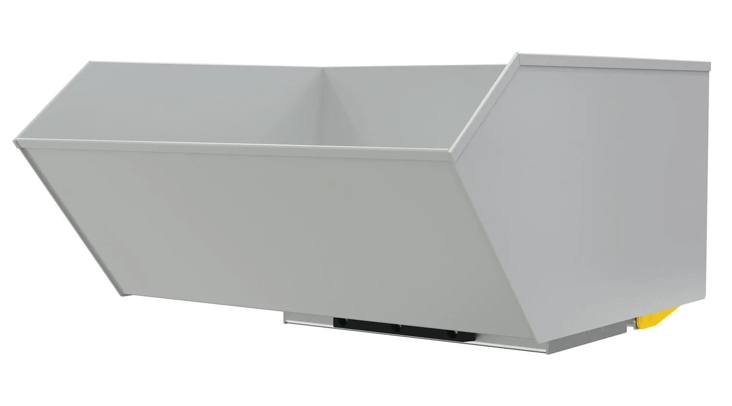 Vestil H-100-LD-BD-GY-MG h style bump & dump hopper