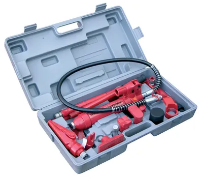 Vestil Steel Portable Hydraulic Equipment Kit 13 In. x 23 In. x 7 In. 8000 Lb. Capacity Red