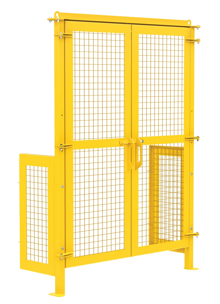Vestil HBD-GATE-36 electric hydraulic box dumper