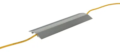 Vestil HCR-24 extruded aluminum hose & cable crossover shown from an alternate angle