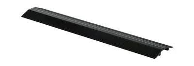 Vestil Aluminum Extruded Hose and Cable Crossover 36 In. Length Black