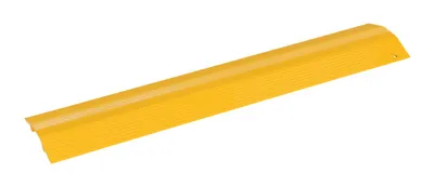 Vestil Aluminum Extruded Hose and Cable Crossover 36 In. Length Yellow