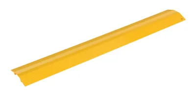 Vestil Aluminum Extruded Hose and Cable Crossover 48 In. Length Yellow