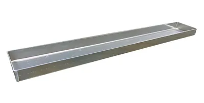 Vestil Aluminum Drip Pan For Use with HDC-905 Models Silver