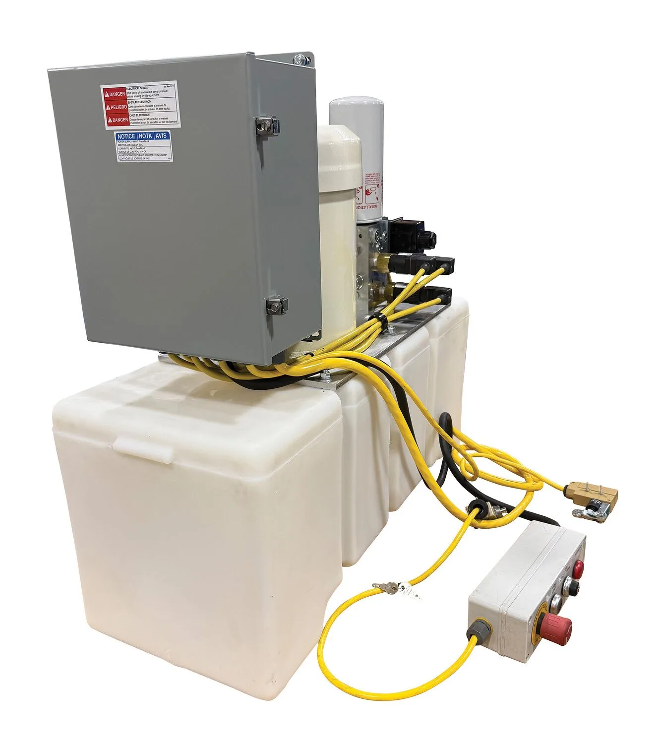 Vestil HDC-905-WD hydraulic drum crusher compactor