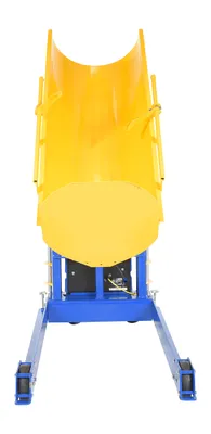 Vestil HDD-48-10-P hydraulic drum dumper shown from an alternate angle