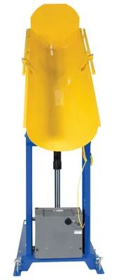 Vestil HDD-48-7-S hydraulic drum dumper shown from an alternate angle