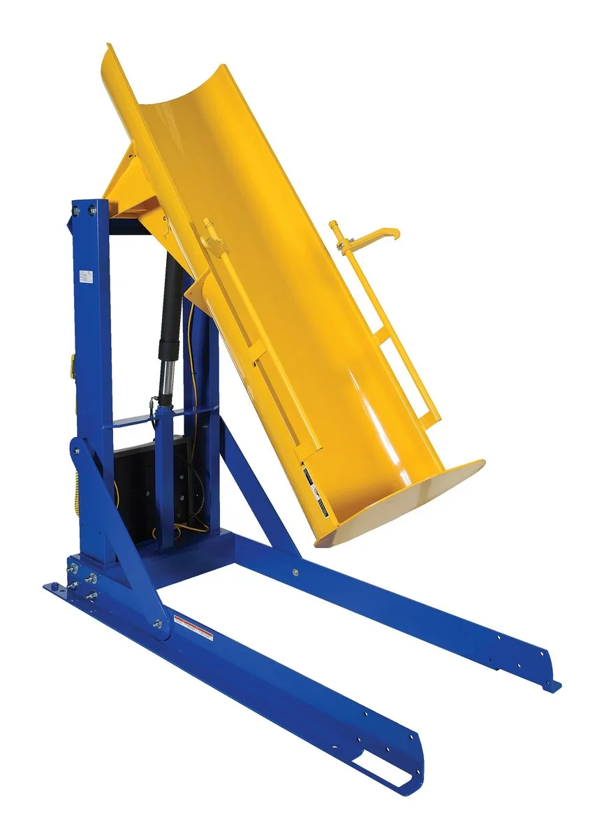 Vestil HDD-60-7-S hydraulic drum dumper