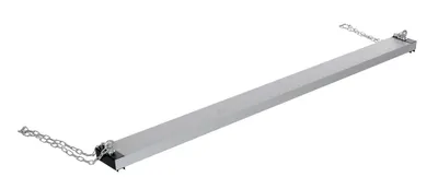 Vestil Steel Heavy Duty Magnetic Hanging Sweeper 72 In. Length 130 Lb. Capacity Silver