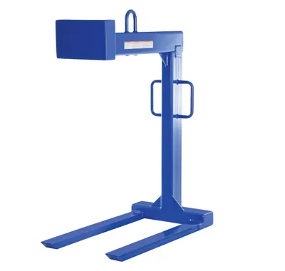 Vestil Steel Pallet Lifter 54 In. Fork 6000 Lb. Capacity Blue
