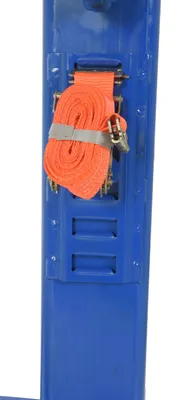 Vestil Steel Factory Installed Optional HDP Tie Down Blue