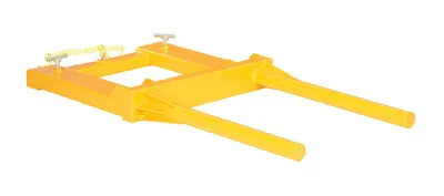 Vestil Steel Horizontal Drum Positioned 650 Lb. Capacity Yellow