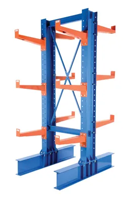 Vestil HDU-C-8-36-SET cantilever rack kit shown from an alternate angle