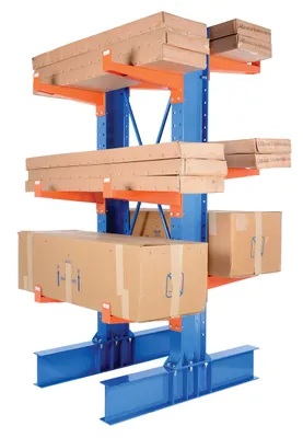 Vestil HDU-C-8-36-SET cantilever rack kit shown from an alternate angle