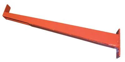 Vestil Steel Heavy Duty Cantilever 10 Degree Incline Arm 24 In. Length 2,500 Lb. Capacity Orange