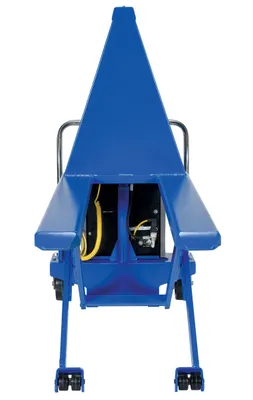 Vestil HIPM-2748-AC high rise lift truck shown from an alternate angle