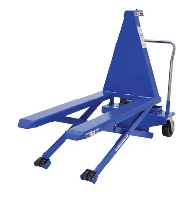 Vestil HIPM-2748-AIR high rise lift truck shown from an alternate angle