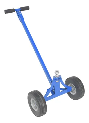 Vestil Steel Hitch Mover 2 Wheel with 1-7/8 In. Diameter Ball 1,000 Lb. Capacity Blue