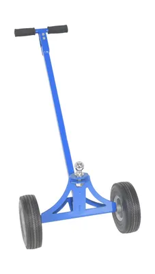 Vestil Steel Hitch Mover 2 Wheel with 2 In. Diameter Ball 1,000 Lb. Capacity Blue