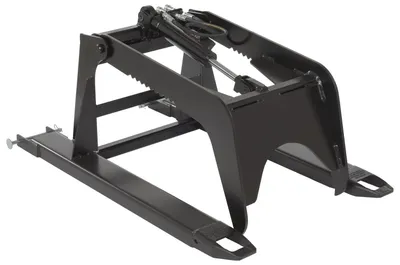 Vestil Steel Hydraulic Material Grapple 35 In. Opening 4000 lb Capacity Black
