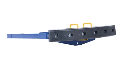 Vestil HOOK-BASE-32-RPB-2 push bumper shown from an alternate angle