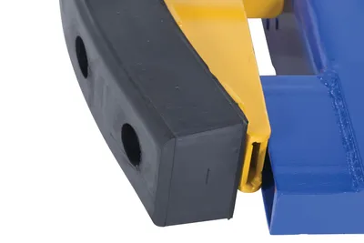 Vestil HOOK-BASE-32-RPB-2 push bumper shown from an alternate angle