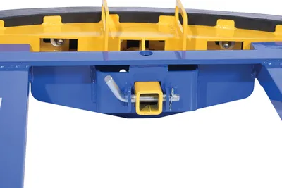 Vestil HOOK-BASE-38-RPB-2 push bumper shown from an alternate angle