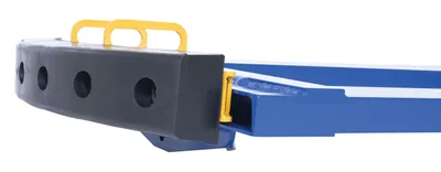 Vestil HOOK-BASE-44-RPB-2 push bumper shown from an alternate angle