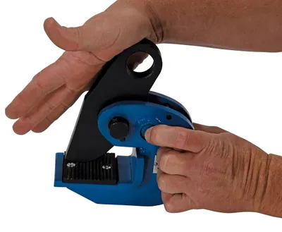 Vestil HPC-20 horizontal plate clamp shown from an alternate angle