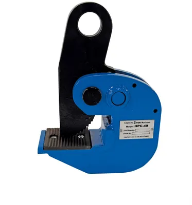 Vestil HPC-40 horizontal plate clamp shown from an alternate angle