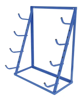 Vestil Steel Horizontal Storage Rack 48 In. Usable Width 250 Lb. Capacity Per Arm Blue