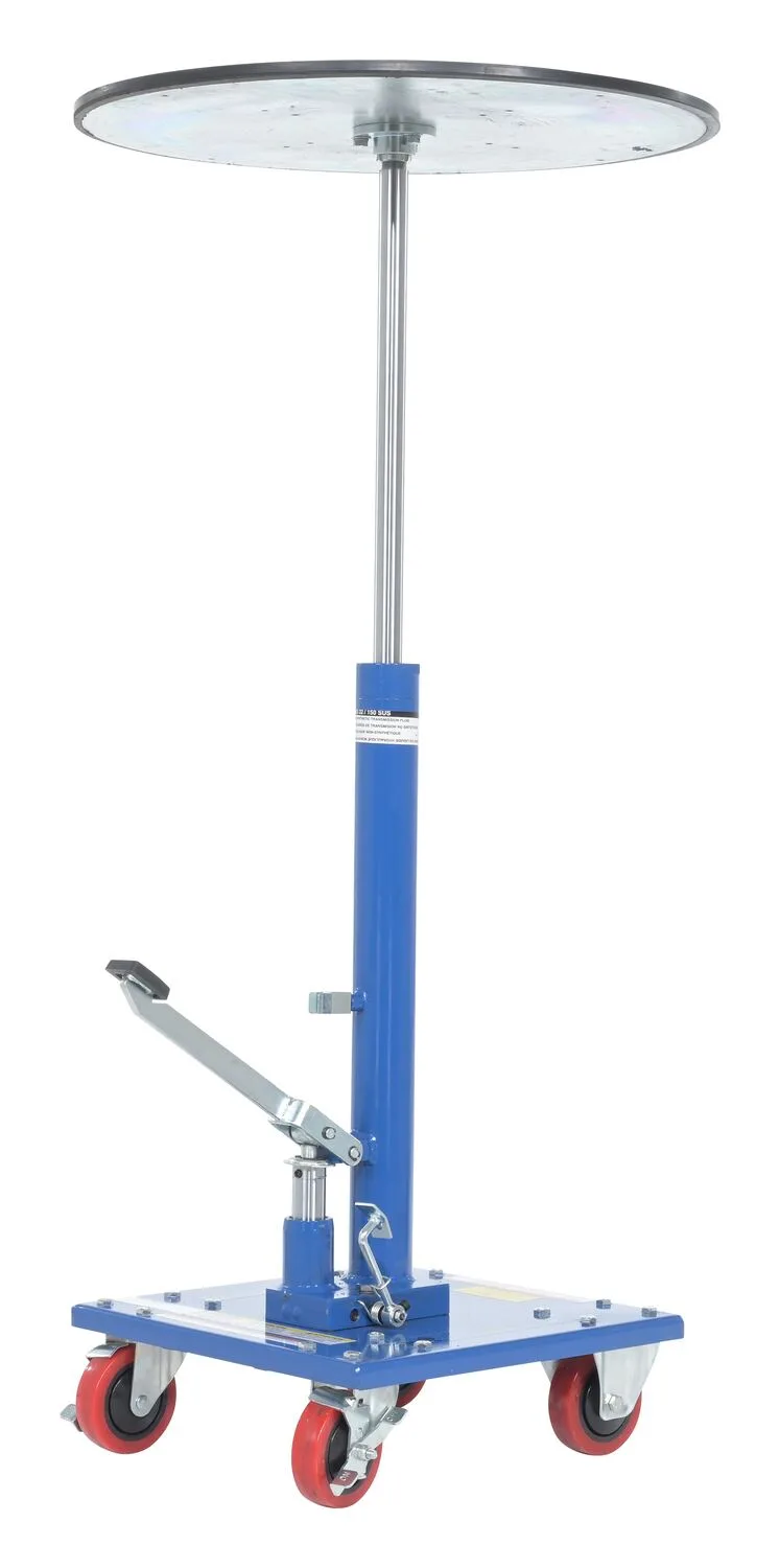 Vestil HT-03-24R hydraulic post tables w rounded top
