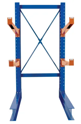 Vestil HU-C-8-36-SET cantilever rack kit shown from an alternate angle