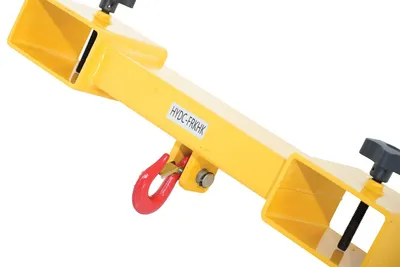 Vestil HYDC-FRKHK dc powered hefti-lift shown from an alternate angle