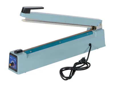 Vestil Steel Impulse Bag Sealer 15-1/2 In. Sealing Width Blue
