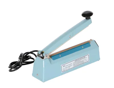 Vestil Steel Impulse Bag Sealer 7-1/2 In. Sealing Width Blue