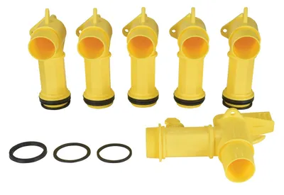 Vestil JDFT-6PKG manual drum faucet shown from an alternate angle