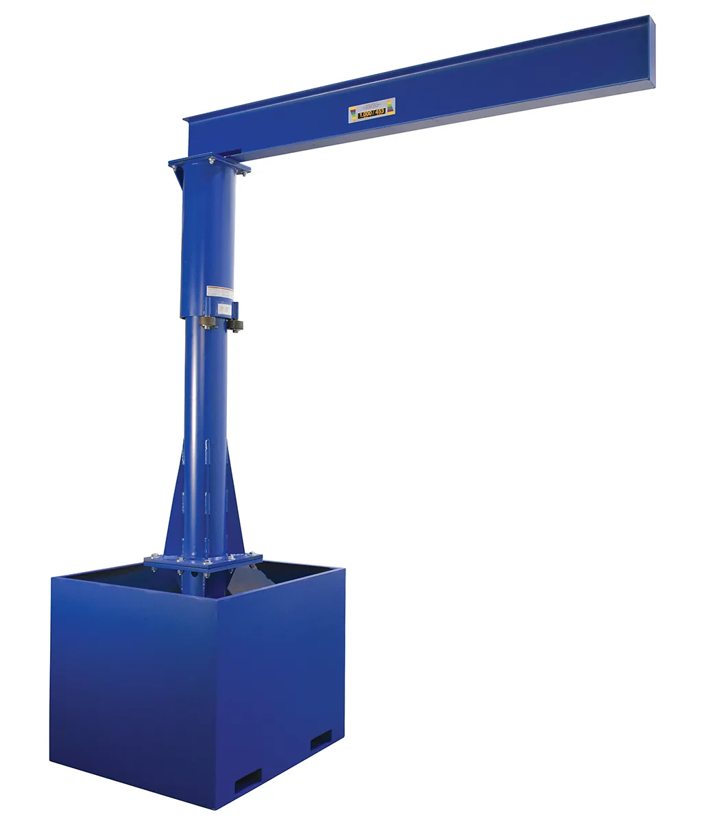 Vestil JIB-CB-100-8-10 portable jib crane