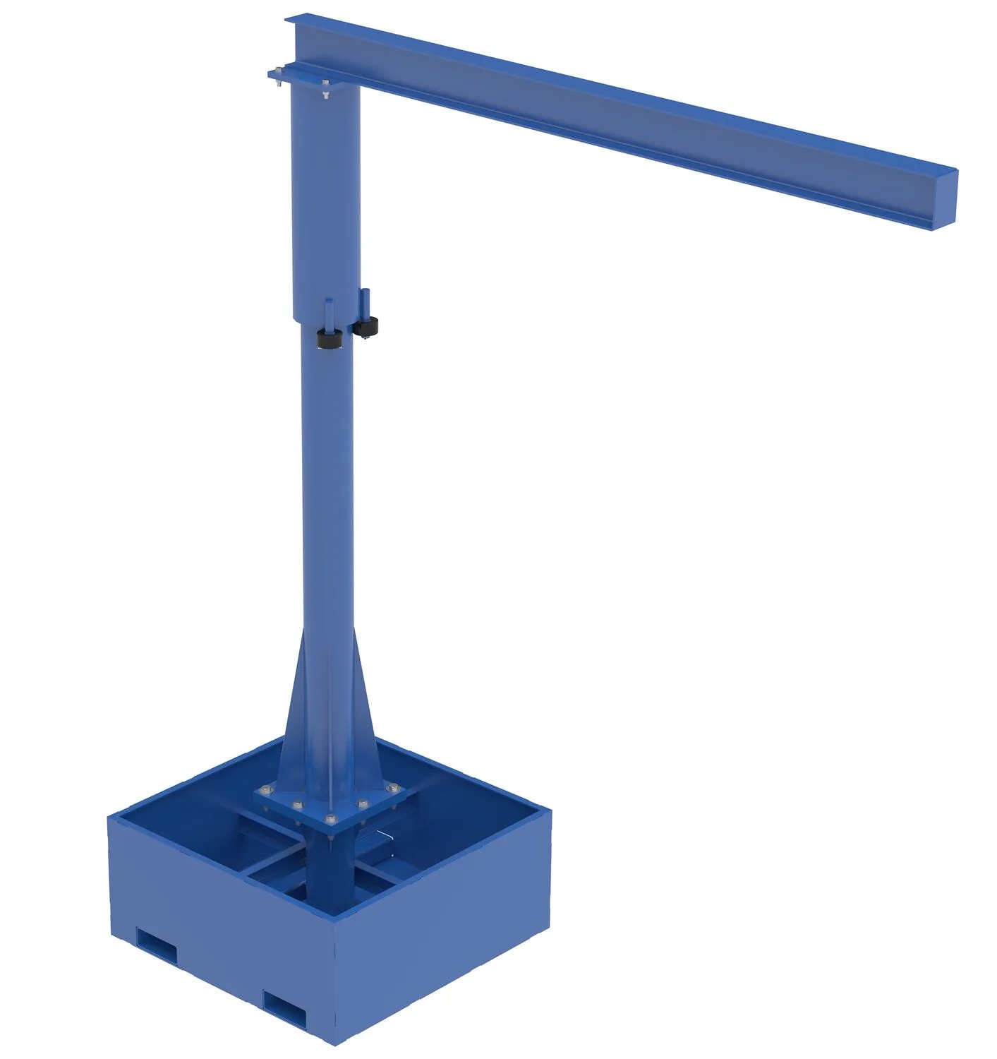Vestil JIB-CB-25-8-10 portable jib crane