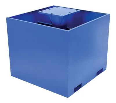 Vestil Steel Empty Concrete Base 36 In. Height For JIB Crane Models Blue
