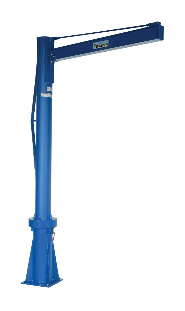 Vestil JIB-P-10-6-10 multi-station transportable jib crane