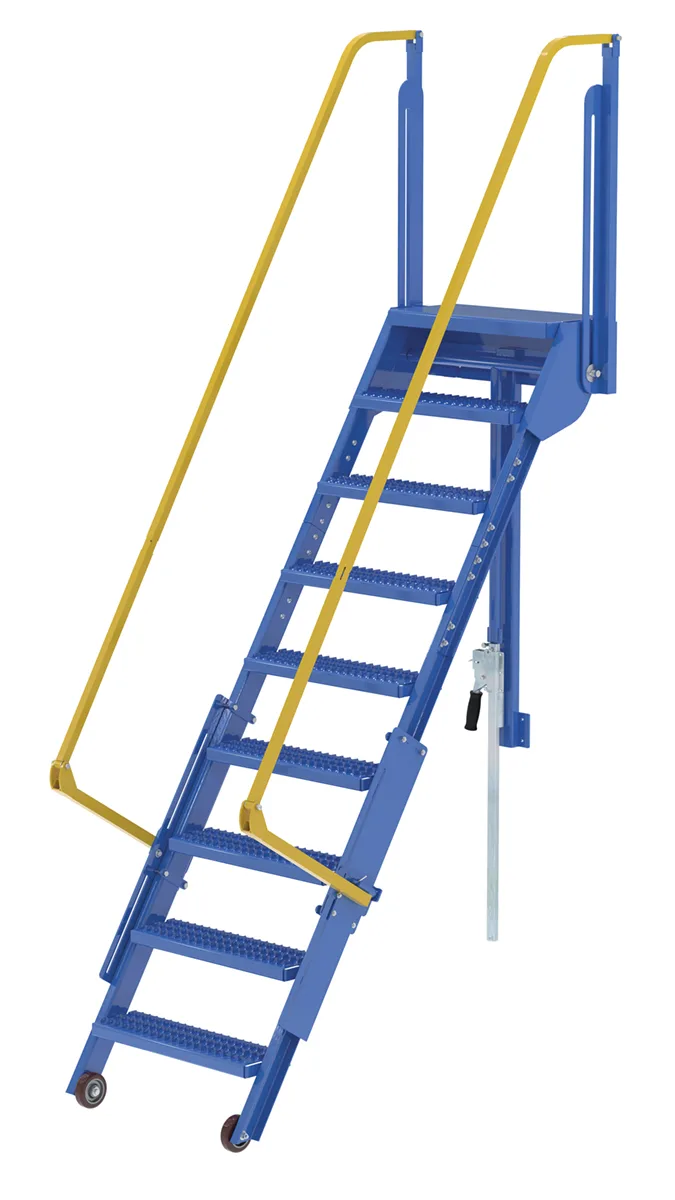 Vestil LAD-FM-84 mezzanine ladders (face mounted retractable)