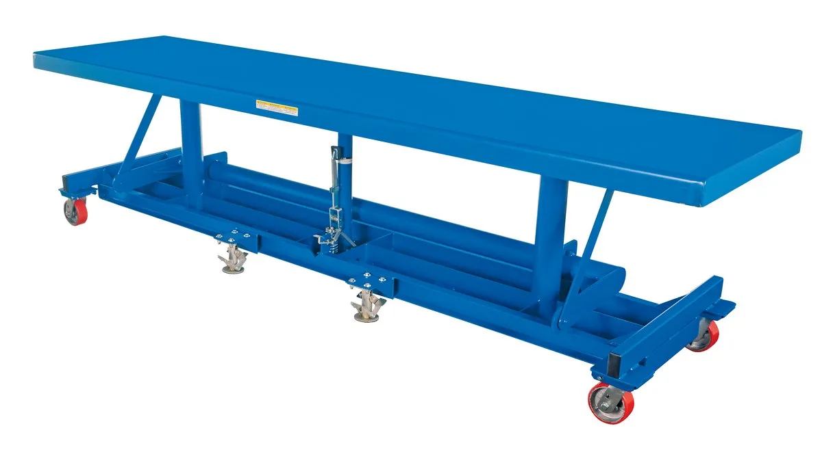 Vestil LDLT-30120 long deck cart