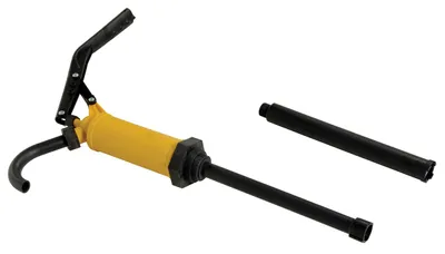 Vestil LDP-POLY-304 lever action drum pump shown from an alternate angle