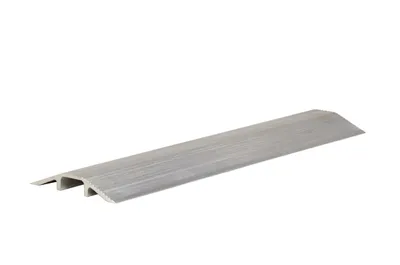 Vestil LHCR-36 extruded aluminum hose & cable crossover shown from an alternate angle