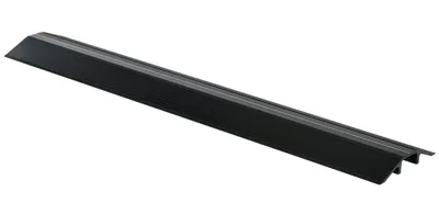 Vestil Aluminum Hose and Cable Crossover 48 In. Length 10,000 Lb. Capacity Black